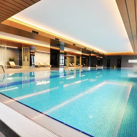 別荘 Beautiful Bright Modern 2bd2bath Poolgym! #219 イスタンブール